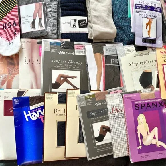 50 Count Sock,stockings bundle mixed sizes - Picture 2 of 3